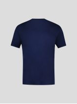 Tee-Shirt Interlock Grande Taille Bleu Marine